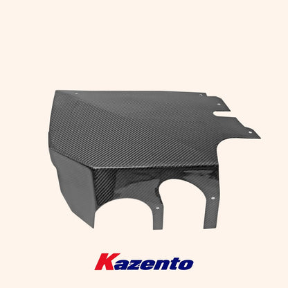 Kazento For Nissan Skyline R34 (GTT only) Carbon Fiber Engine Interior Air Filter Cover Kazento Carbon Parts 车身侧板 R34-FILTER-GTT-CF