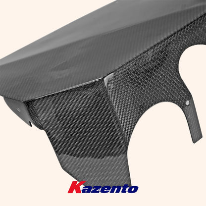 Kazento For Nissan Skyline R34 (GTT only) Carbon Fiber Engine Interior Air Filter Cover Kazento Carbon Parts 车身侧板 R34-FILTER-GTT-CF