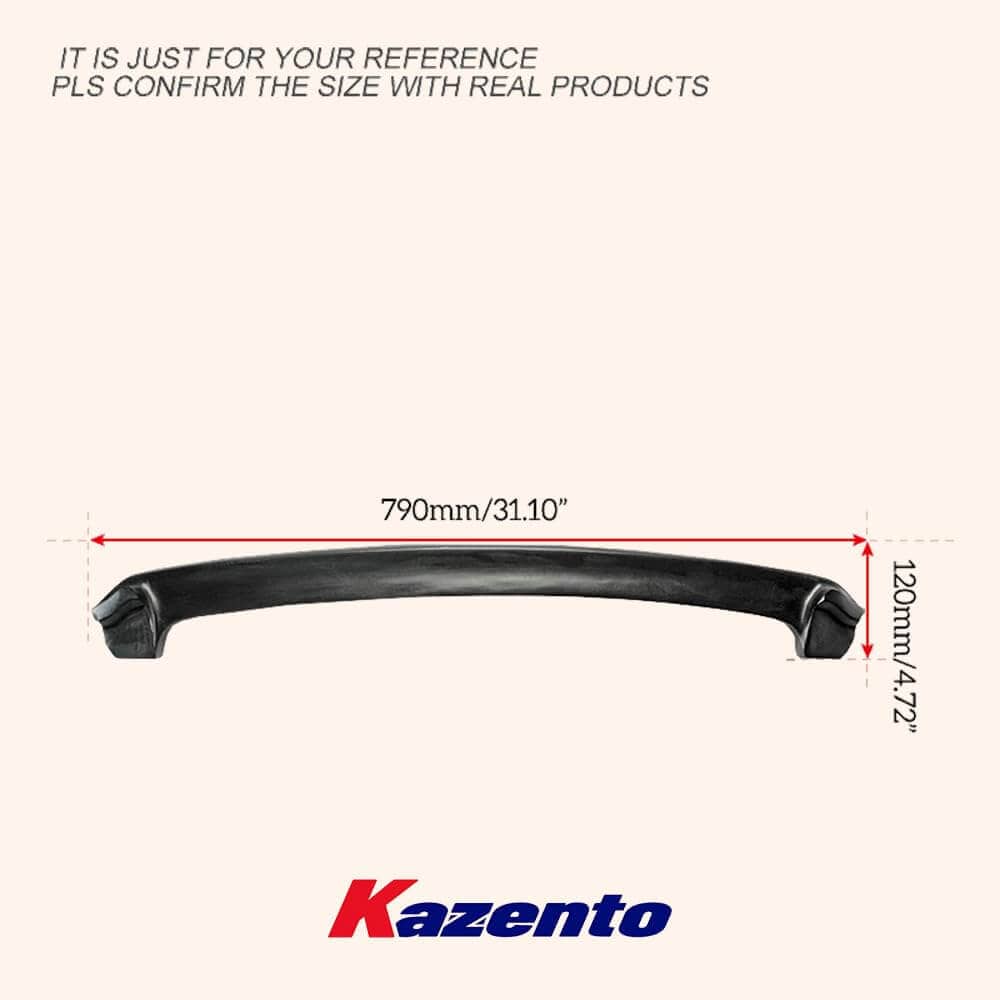 Kazento For Nissan Skyline R34 (GTT Only) ER37 ESB Style Fiberglass Unpaint Hood Lip Kazento Carbon Parts 车身侧板 R34-HDL-ESB-TT-FRP