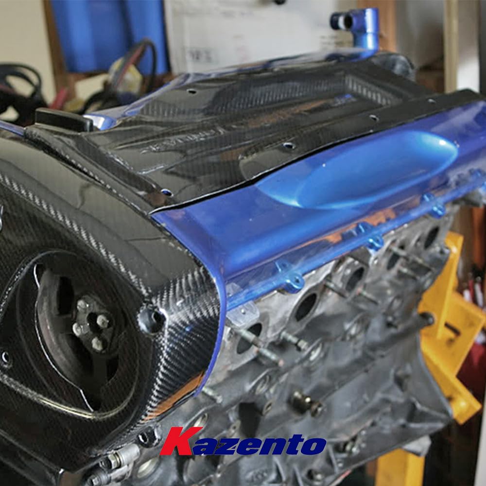 Kazento For Nissan Skyline R34 R33 Engine RB26 DETT Carbon Fiber Plug Cover Interior Kit