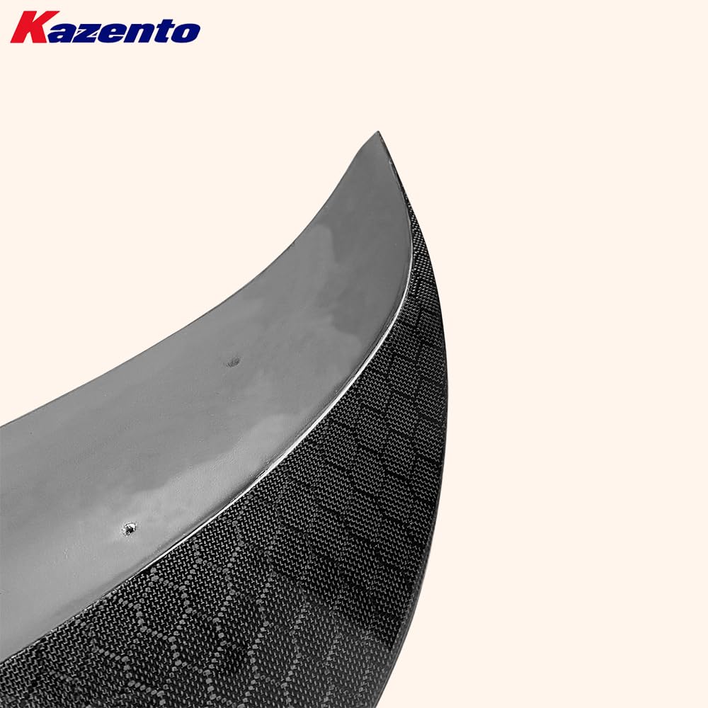 Kazento For Nissan Z33 2003-08 350Z Z33 AJT Type Honeycomb Carbon Rear Duckbill Spoiler Kazento Carbon Parts 车身侧板 350Z-RS-AJT3-HCF