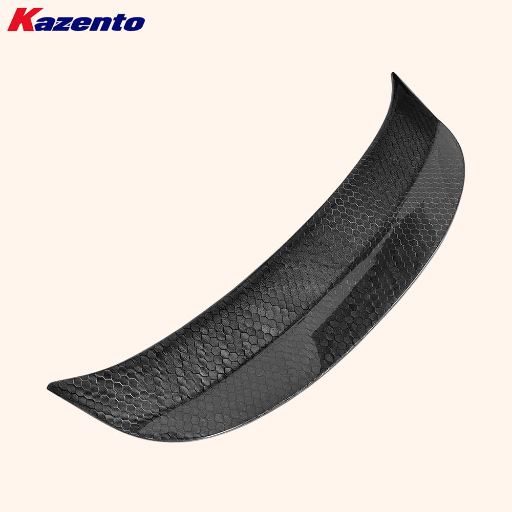 Kazento For Nissan Z33 2003-08 350Z Z33 AJT Type Honeycomb Carbon Rear Duckbill Spoiler Kazento Carbon Parts 车身侧板 350Z-RS-AJT3-HCF