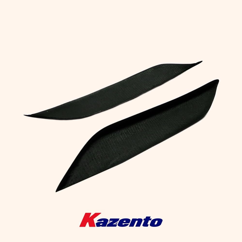 Kazento For Nissan Z33 350Z 2003-08  Carbon Fiber Front Bumper Hood Eyelid Eyebrow Pair Kazento Carbon Parts 车身侧板 350Z-EYE-CF