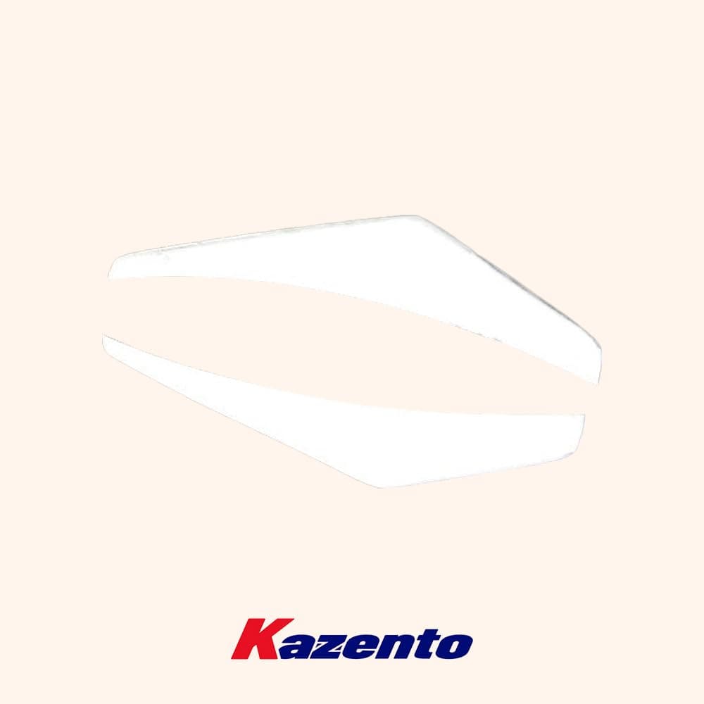 Kazento For Nissan Z33 350Z 2003-08 NIS2 Fiberglass Unpaint Front Bumper Canard Splitter Kazento Carbon Parts 车身侧板 350Z-CANA-NIS-2P-FRP