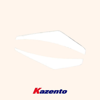 Kazento For Nissan Z33 350Z 2003-08 NIS2 Fiberglass Unpaint Front Bumper Canard Splitter Kazento Carbon Parts 车身侧板 350Z-CANA-NIS-2P-FRP