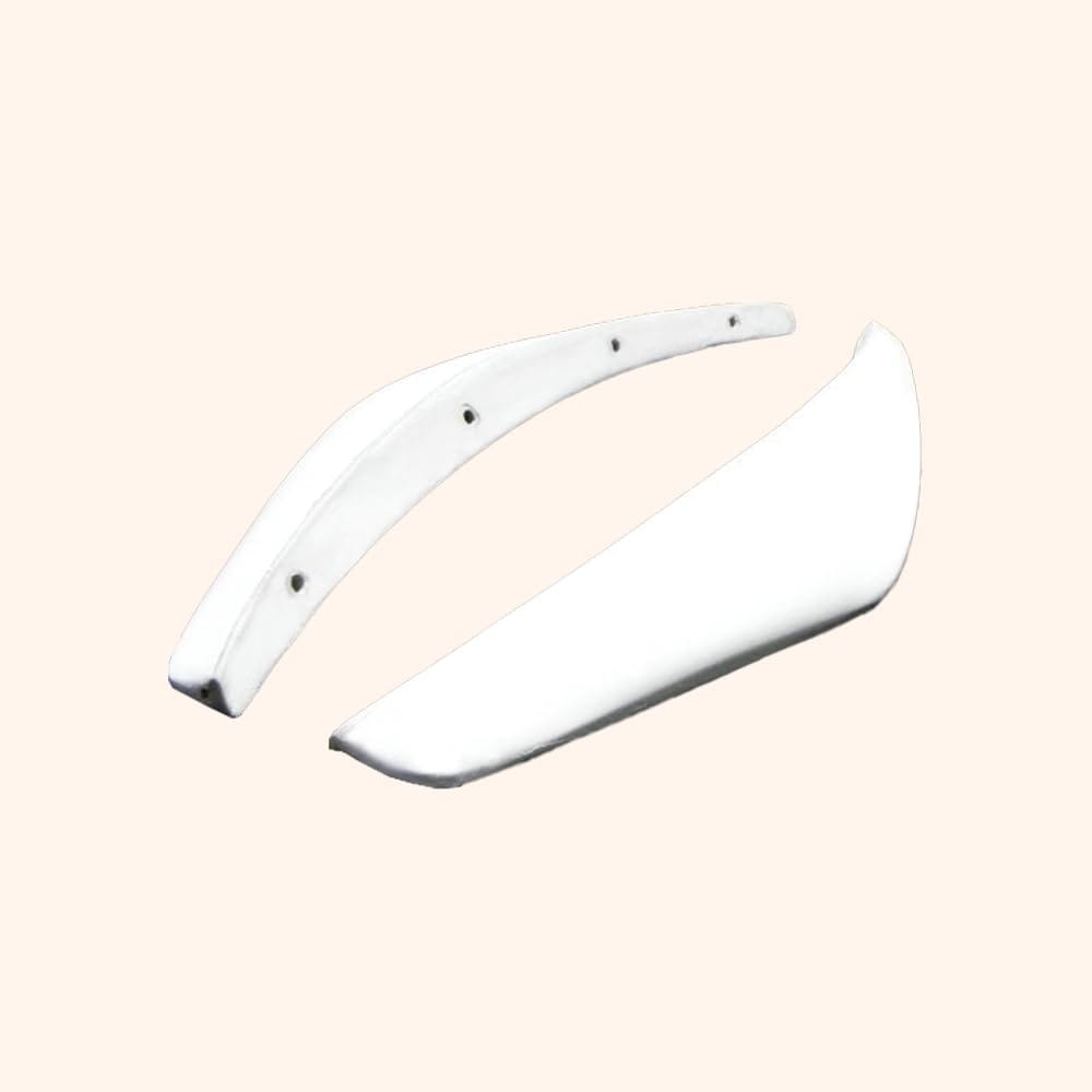 Kazento For Nissan Z33 350Z 2003-08 NIS2 Fiberglass Unpaint Front Bumper Canard Splitter Kazento Carbon Parts 车身侧板 350Z-CANA-NIS-2P-FRP