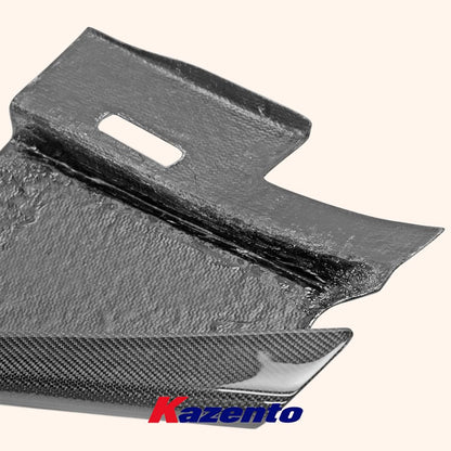 Kazento For Nissan Z33 350Z 2003-08 VRS Type Carbon Fiber Rear Diffuser Side Add On Kazento Carbon Parts 车身侧板 350Z-DIF-VRSA1&-CF
