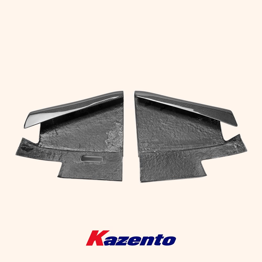 Kazento For Nissan Z33 350Z 2003-08 VRS Type Carbon Fiber Rear Diffuser Side Add On Kazento Carbon Parts 车身侧板 350Z-DIF-VRSA1&-CF
