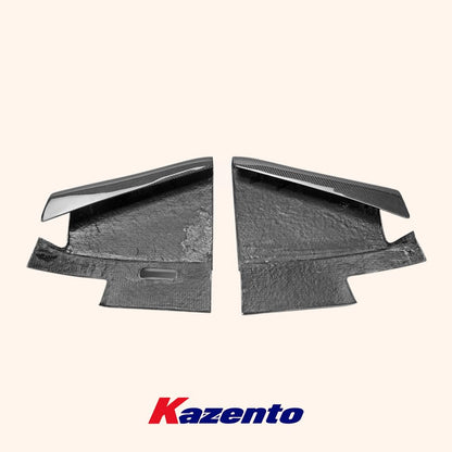 Kazento For Nissan Z33 350Z 2003-08 VRS Type Carbon Fiber Rear Diffuser Side Add On Kazento Carbon Parts 车身侧板 350Z-DIF-VRSA1&-CF