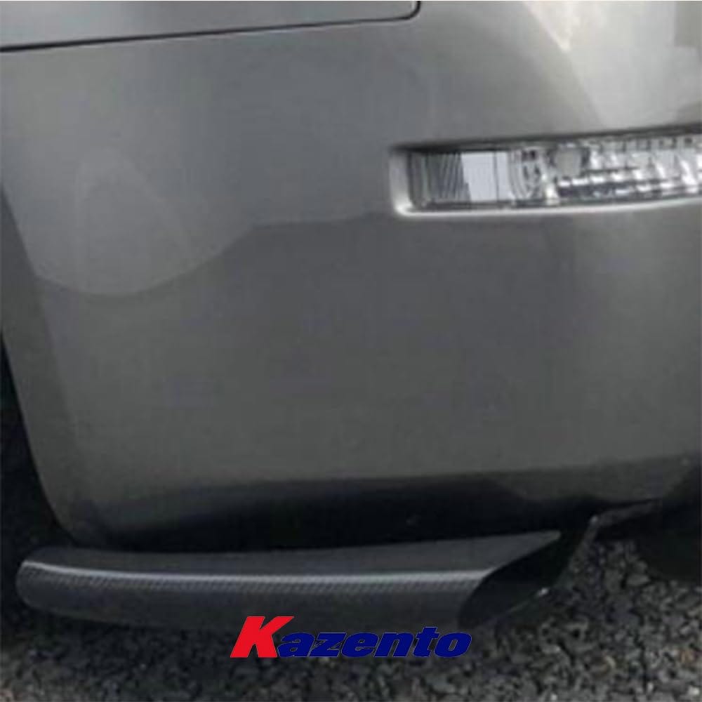 Kazento For Nissan Z33 350Z 2003-08 VRS Type Carbon Fiber Rear Diffuser Side Add On Kazento Carbon Parts 车身侧板 350Z-DIF-VRSA1&-CF