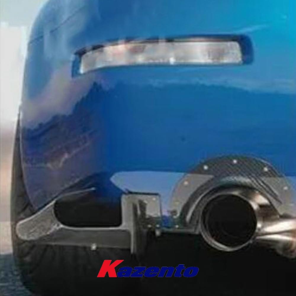 Kazento For Nissan Z33 350Z 2003-08 VRS Type Carbon Fiber Rear Diffuser Side Add On Kazento Carbon Parts 车身侧板 350Z-DIF-VRSA1&-CF