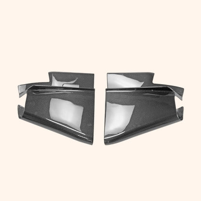 Kazento For Nissan Z33 350Z 2003-08 VRS Type Carbon Fiber Rear Diffuser Side Add On Kazento Carbon Parts 车身侧板 350Z-DIF-VRSA1&-CF