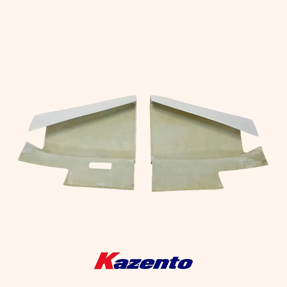 Kazento For Nissan Z33 350Z 2003-08 VRS Type Fiberglass Unpaint Rear Diffuser Side Addon