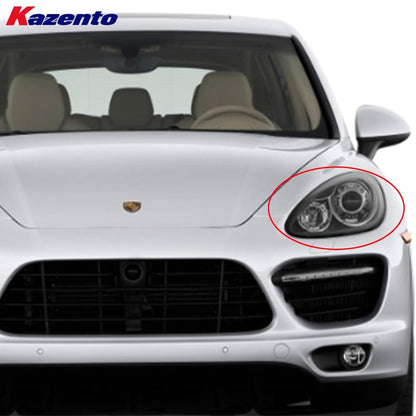 Kazento For Porsche 2011-2018 Cayenne 958 KZ Carbon Fiber Front Headlight Eyebrow Eyelid Kazento Carbon Parts 车身侧板 958-EYE-CF