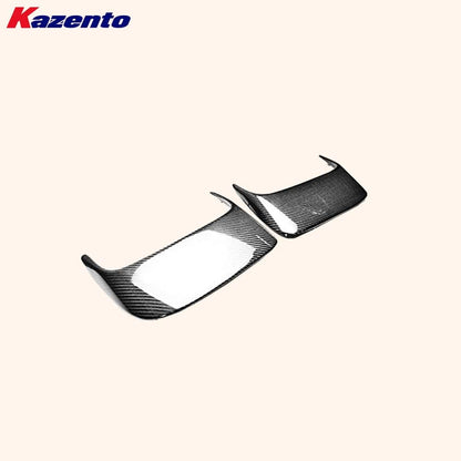 Kazento For Porsche 911 997 Carbon Fiber Rear Trunk Boot OEM Style Vents Ducts Cover Kazento Carbon Parts 车身侧板 997-TRUNK-VENT-CF