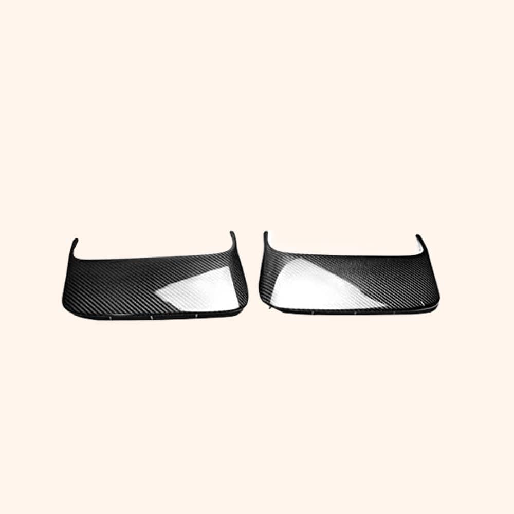 Kazento For Porsche 911 997 Carbon Fiber Rear Trunk Boot OEM Style Vents Ducts Cover Kazento Carbon Parts 车身侧板 997-TRUNK-VENT-CF