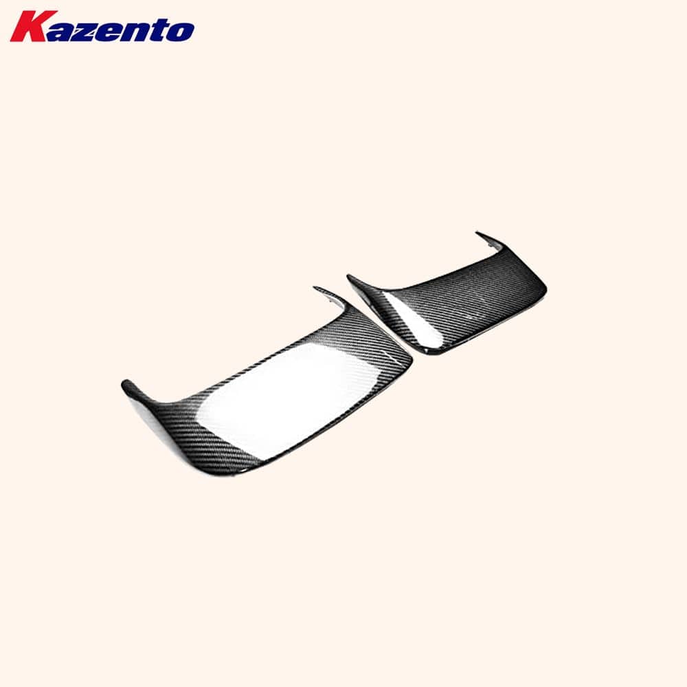 Kazento For Porsche 911 997 Carbon Fiber Rear Trunk Boot OEM Style Vents Ducts Cover