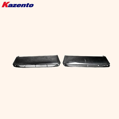Kazento For Porsche 911 997 Carbon Fiber Rear Trunk Boot OEM Style Vents Ducts Cover