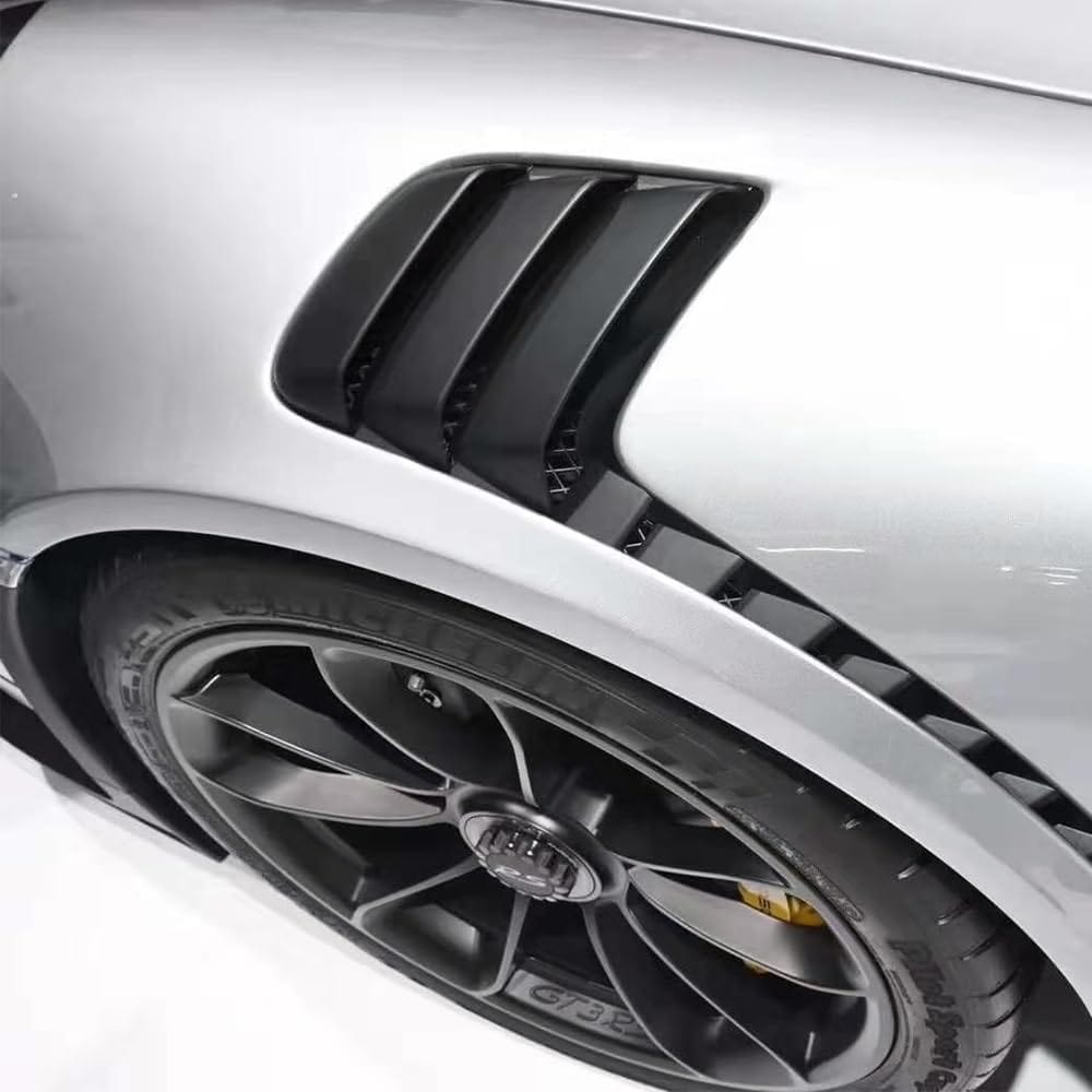 Kazento For Porsche 991 911 (Non Turbo Only) Front GT Fender Pair Fiber Glass Unpaint Kazento Carbon Parts 车身侧板 991-FF-V1-NOR-FRP