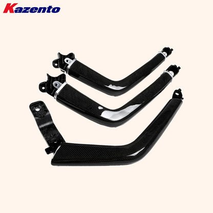 Kazento For Porsche Cayenne 18-25 9Y0 9Y3 Carbon Armrest Door Handle Repacement 6pcs Kazento Carbon Parts 车身侧板 CAYENNE18-ARM-TI-CF