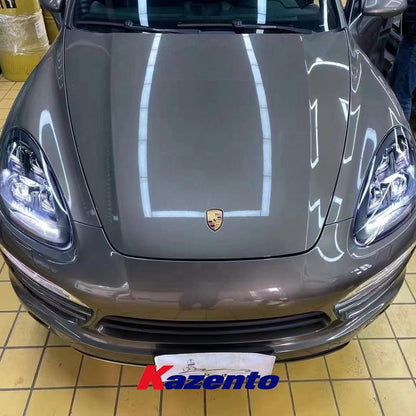 Kazento For Porsche Cayenne 958.1 2011-14 Matrix LED Laser DRL Headlight (up to 18-23) Kazento Carbon Parts 车身侧板 9581-DRL-1823