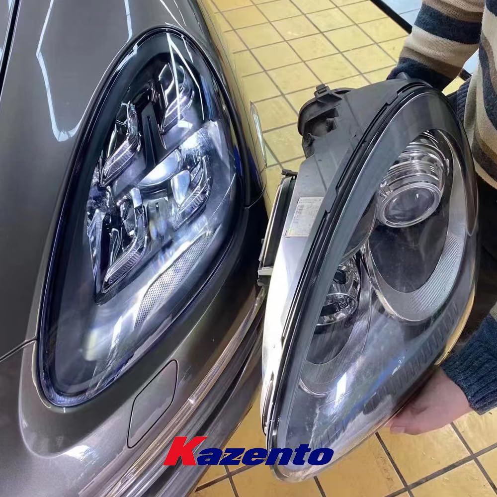 Kazento For Porsche Cayenne 958.1 2011-14 Matrix LED Laser DRL Headlight (up to 18-23)