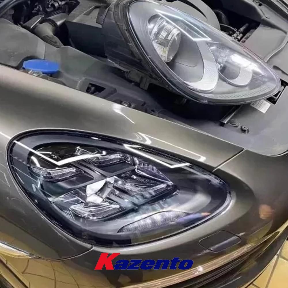 Kazento For Porsche Cayenne 958.1 2011-14 Matrix LED Laser DRL Headlight (up to 24-25)