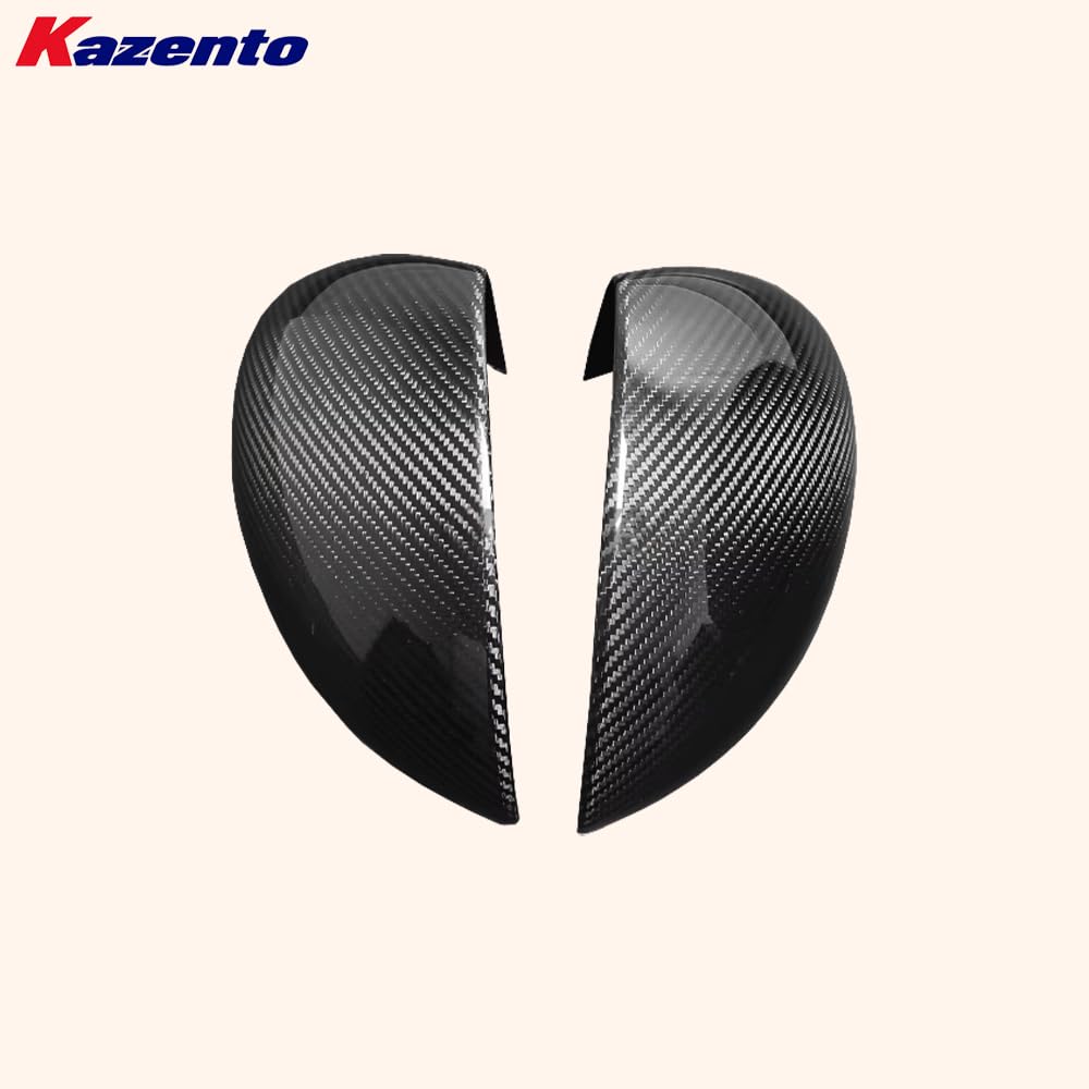 Kazento For Porsche Macan 2014-2021 KZ Carbon Fiber Side Rearview Mirror Cover Pair