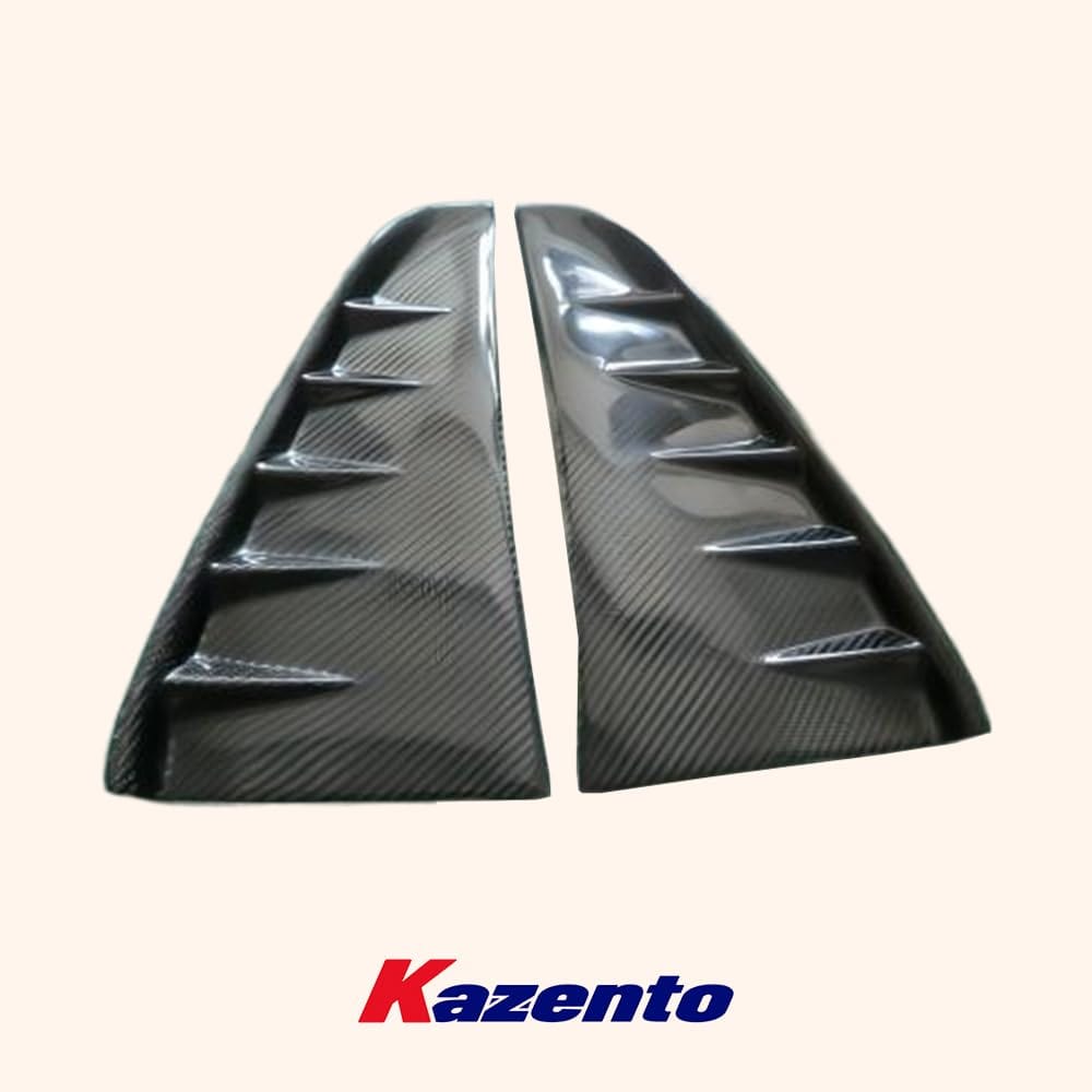 Kazento For Porsche Panamera 2014-2016 ART Style Carbon Front Fender Vents Trim Garnish