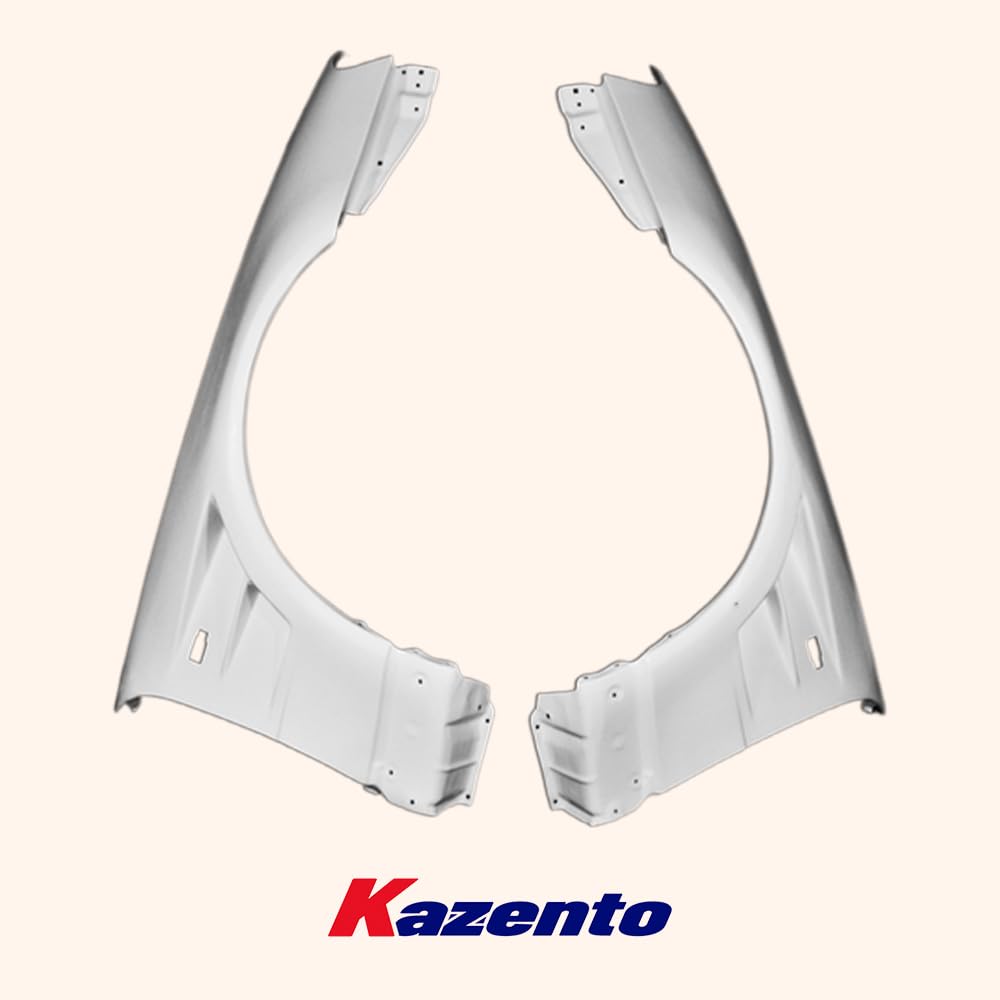 Kazento For R34 Gtr Bn For Nissan Skyline Front Fender Fiber Glass Kazento Carbon Parts 车身侧板 R34-FF-BN-GTR-FRP
