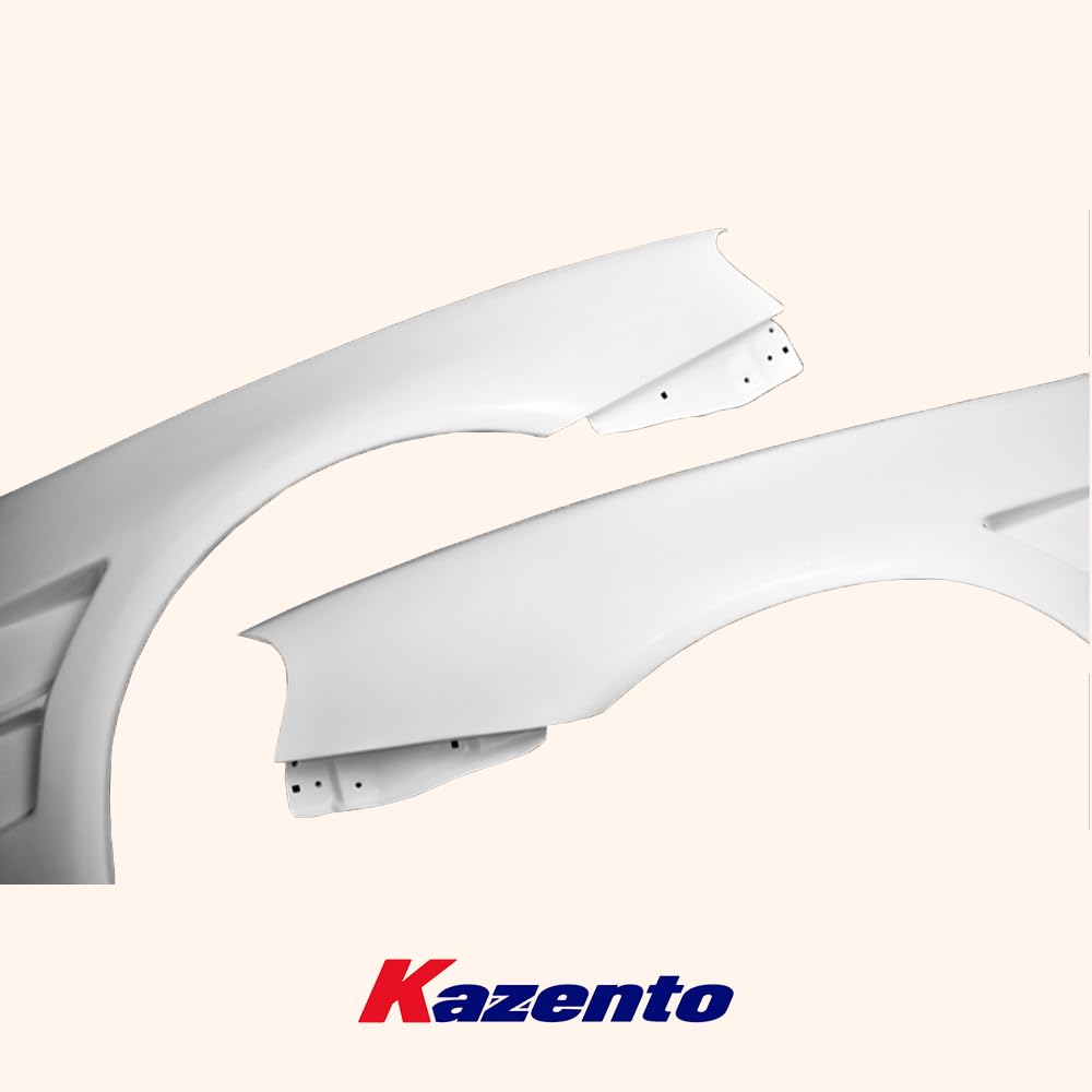 Kazento For R34 Gtr Bn For Nissan Skyline Front Fender Fiber Glass Kazento Carbon Parts 车身侧板 R34-FF-BN-GTR-FRP