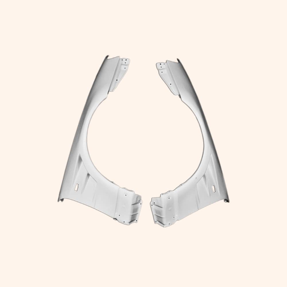 Kazento For R34 Gtr Bn For Nissan Skyline Front Fender Fiber Glass Kazento Carbon Parts 车身侧板 R34-FF-BN-GTR-FRP