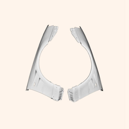 Kazento For R34 Gtr Bn For Nissan Skyline Front Fender Fiber Glass Kazento Carbon Parts 车身侧板 R34-FF-BN-GTR-FRP