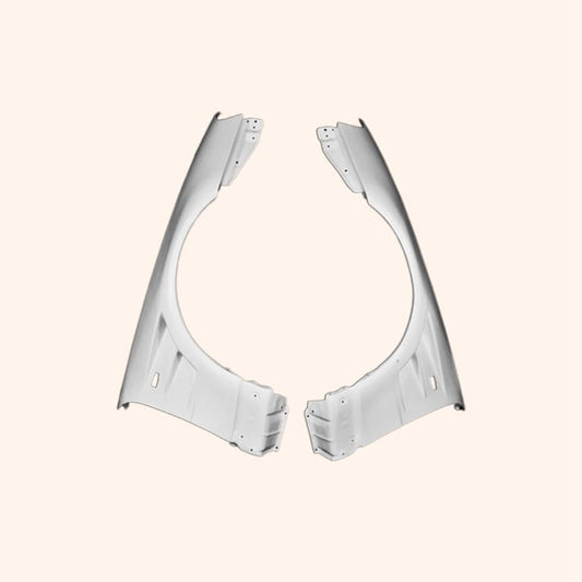Kazento For R34 Gtr Bn For Nissan Skyline Front Fender Fiber Glass Kazento Carbon Parts 车身侧板 R34-FF-BN-GTR-FRP