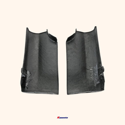 Kazento For R34 Gtr Oem For Nissan Front Fender Mug Guard 2Pcs Carbon Fiber Kazento Carbon Parts 车身侧板 R34-FFADD-GTR-CF