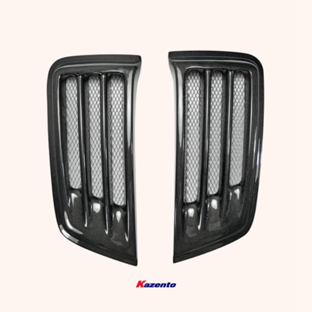 Kazento For R35 Gtr 08-16 Cs Style For Nissan Rear Bumper Duct Carbon Fiber Kazento Carbon Parts 车身侧板 R35-BV-R-CS-CF