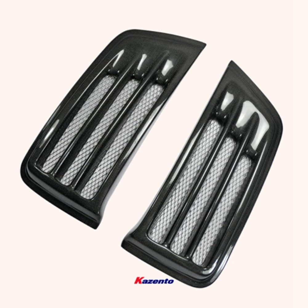 Kazento For R35 Gtr 08-16 Cs Style For Nissan Rear Bumper Duct Carbon Fiber Kazento Carbon Parts 车身侧板 R35-BV-R-CS-CF