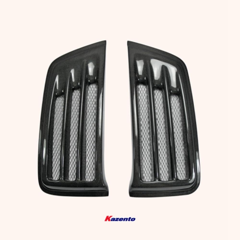 Kazento For R35 Gtr 08-16 Cs Style For Nissan Rear Bumper Duct Carbon Fiber Kazento Carbon Parts 车身侧板 R35-BV-R-CS-CF