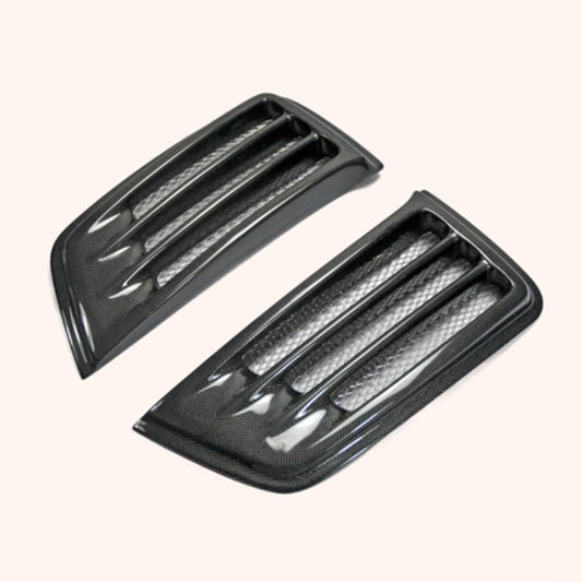 Kazento For R35 Gtr 08-16 Cs Style For Nissan Rear Bumper Duct Carbon Fiber Kazento Carbon Parts 车身侧板 R35-BV-R-CS-CF