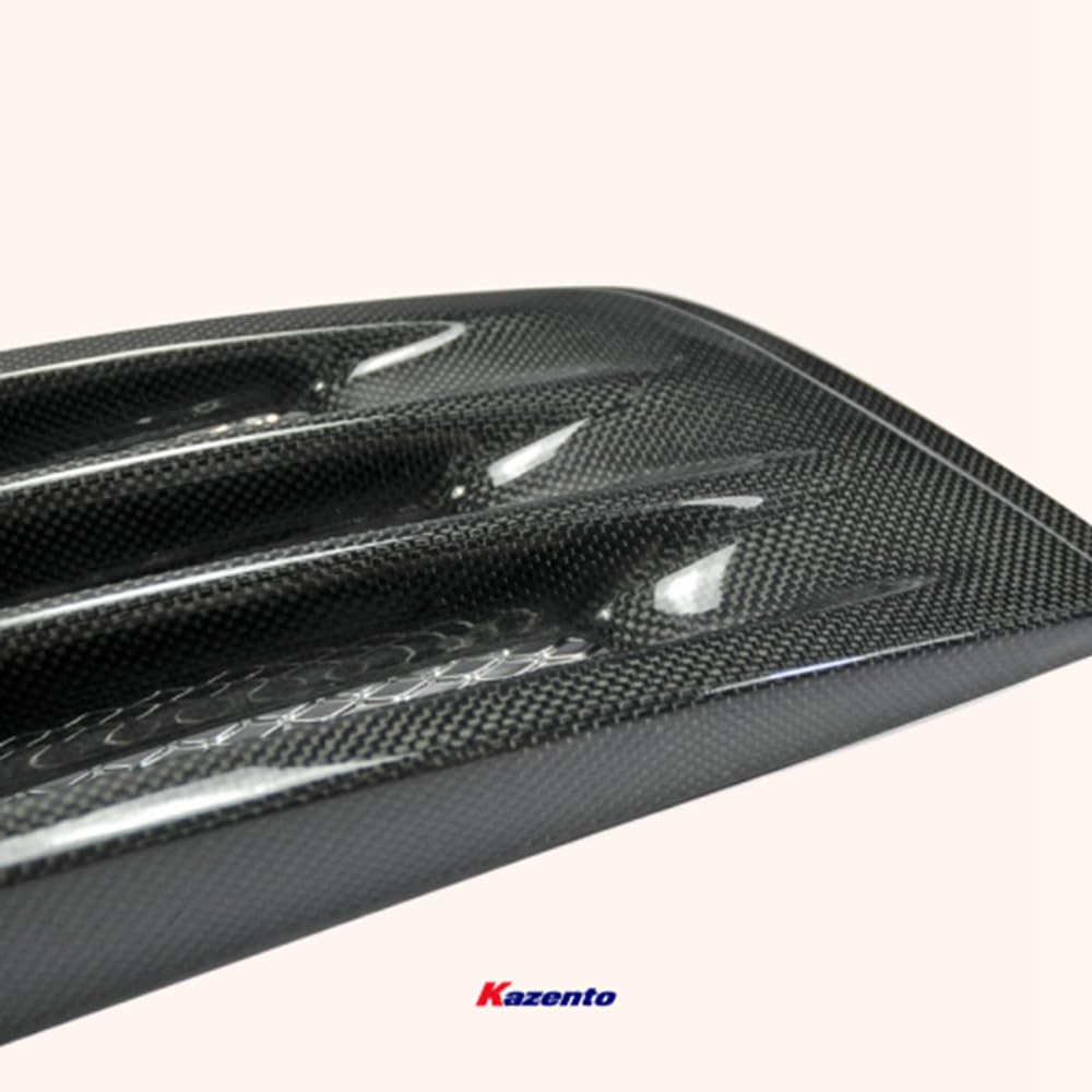 Kazento For R35 Gtr 08-16 Cs Style For Nissan Rear Bumper Duct Carbon Fiber
