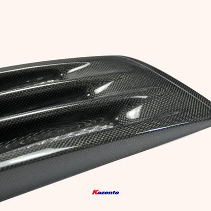 Kazento For R35 Gtr 08-16 Cs Style For Nissan Rear Bumper Duct Carbon Fiber