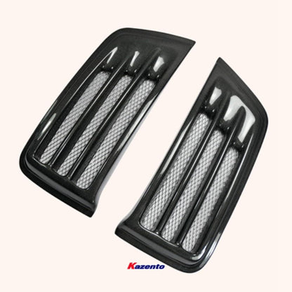 Kazento For R35 Gtr 08-16 Cs Style For Nissan Rear Bumper Duct Carbon Fiber