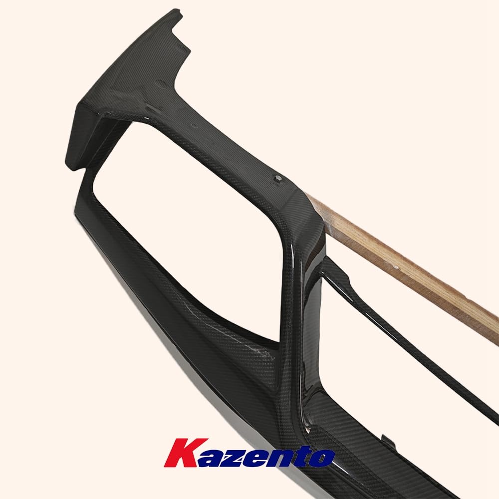 Kazento For R35 GTR  For Nissan 2017on OE Style Carbon Fiber Rear Bumper Diffuser Lip Kazento Carbon Parts 车身侧板 R35-RL-OE-17-CF