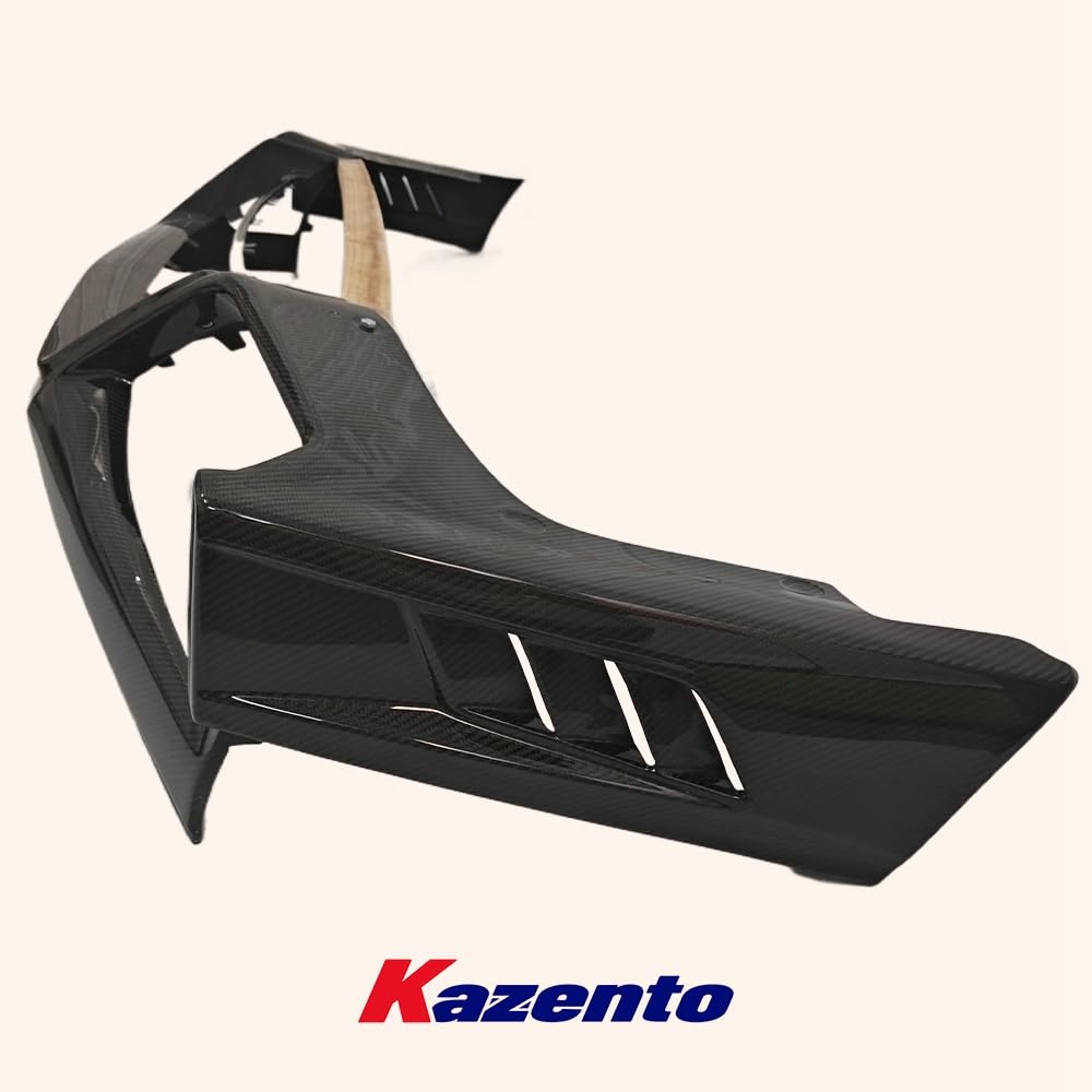Kazento For R35 GTR  For Nissan 2017on OE Style Carbon Fiber Rear Bumper Diffuser Lip Kazento Carbon Parts 车身侧板 R35-RL-OE-17-CF