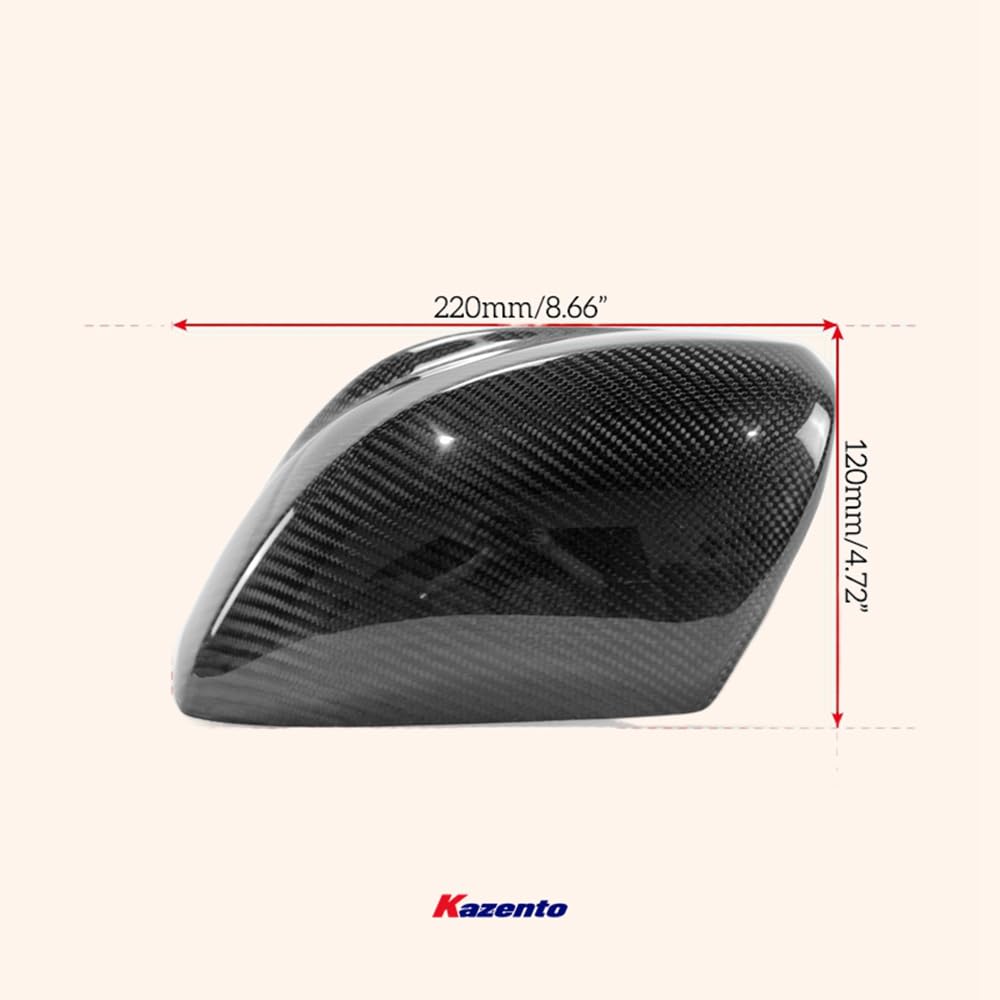 Kazento For R35 Gtr For Nissan Carbon Mirror Cover Carbon Fiber Kazento Carbon Parts 车身侧板 R35-MC-CF