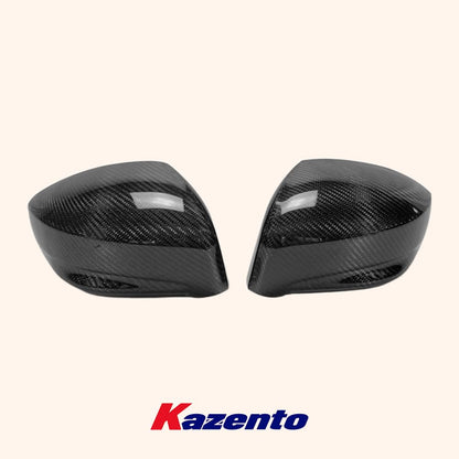 Kazento For R35 Gtr For Nissan Carbon Mirror Frame Shell Replacement Carbon Fiber Kazento Carbon Parts 车身侧板 R35-MC-TI-CF