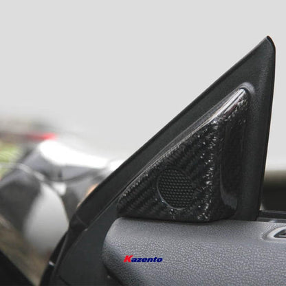 Kazento For R35 Gtr For Nissan Door Mirror Inner Panel Trinagle Carbon Fiber Kazento Carbon Parts 车身侧板 R35-MC-TRI-CF