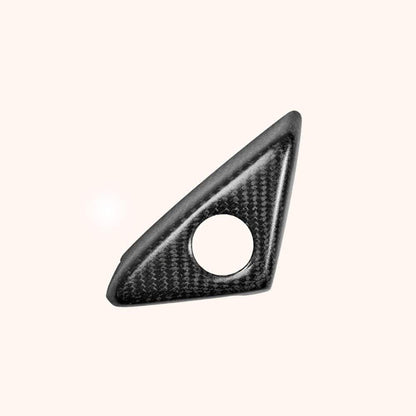 Kazento For R35 Gtr For Nissan Door Mirror Inner Panel Trinagle Matte Carbon Fiber Kazento Carbon Parts 车身侧板 R35-MC-TRI-MAT-MCF