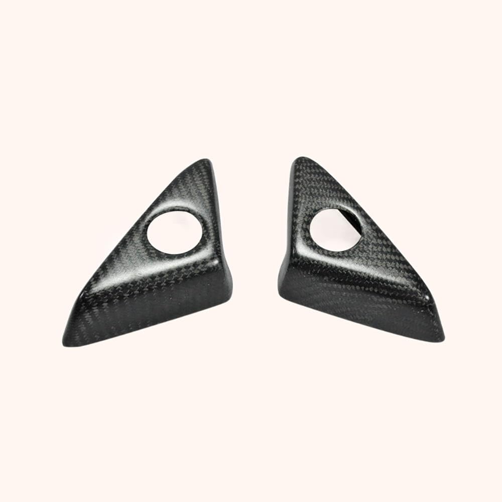 Kazento For R35 Gtr For Nissan Door Mirror Inner Panel Trinagle Matte Carbon Fiber Kazento Carbon Parts 车身侧板 R35-MC-TRI-MAT-MCF