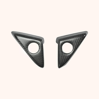 Kazento For R35 Gtr For Nissan Door Mirror Inner Panel Trinagle Matte Carbon Fiber Kazento Carbon Parts 车身侧板 R35-MC-TRI-MAT-MCF